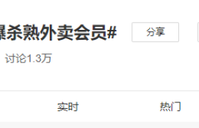 《我被美团会员割了韭菜》冲上了微博热搜